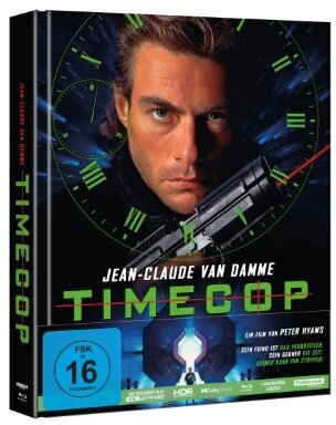 Timecop (1994) (Cover A, Limited Edition, Mediabook, 4K Ultra HD + Blu-ray)