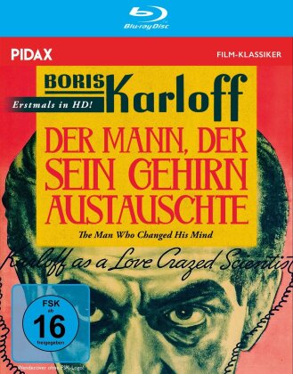 Der Mann, der sein Gehirn austauschte (1936) (Pidax Film-Klassiker)