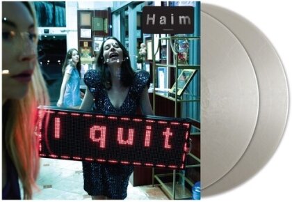 Haim - I quit (Gatefold, Columbia Records, Silver Colored Vinyl, LP)