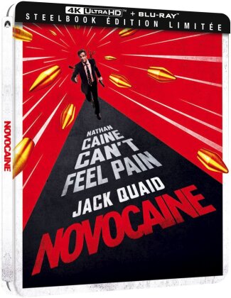 Novocaine (2025) (Édition Limitée, Steelbook, 4K Ultra HD + Blu-ray)