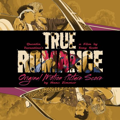 Hans Zimmer - True Romance - OST (2025 Reissue, Limited To 300 Copies, Gatefold, clear vinyl with black & gold splatter vinyl, 2 LPs)