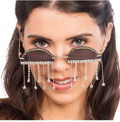 Festival halb Brille