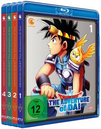 Dragon Quest: The Adventure of Dai - Vol. 1-4 (Bundle, 4 Blu-rays)