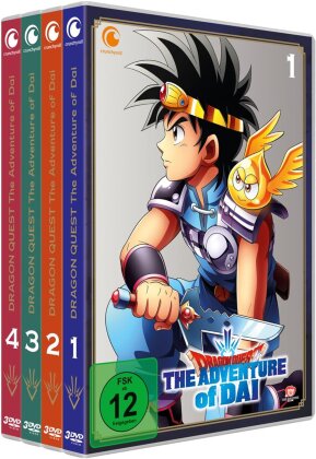 Dragon Quest: The Adventure of Dai - Vol. 1-4 (Bundle, 4 DVDs)