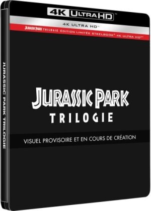 Jurassic Park Trilogie (Limited Edition, Steelbook, 3 4K Ultra HDs)