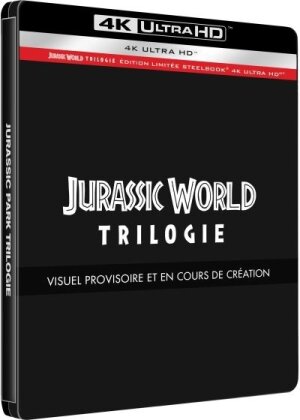 Jurassic World Trilogie (Limited Edition, Steelbook, 3 4K Ultra HDs)