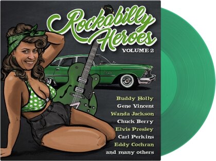 Rockabilly Heroes Vol. 2 (Green Vinyl, LP)