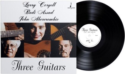 Larry Coryell, Badi Assad & John Abercrombie - Three Guitars (2025 Reissue, Chesky, LP)
