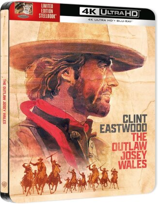 The Outlaw Josey Wales (1976) (Édition Limitée, Steelbook, 4K Ultra HD + Blu-ray)
