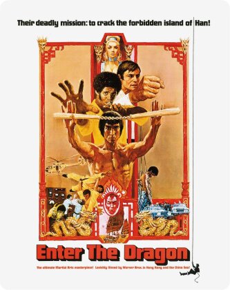 Enter the Dragon (1973) (Limited Edition, Steelbook, 4K Ultra HD + Blu-ray)