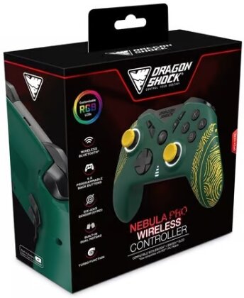 DragonShock - NEBULA PRO - Pro Wireless Controller Velvet Green