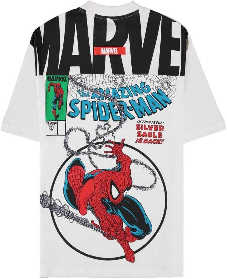 Marvel T-Shirt Spider Man Split Comic Größe XL
