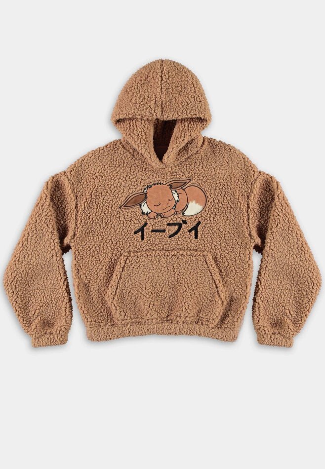 Pokemon - Eevee Teddy Women's Hoodie - Xs Hooded Sweatshirts F Brown