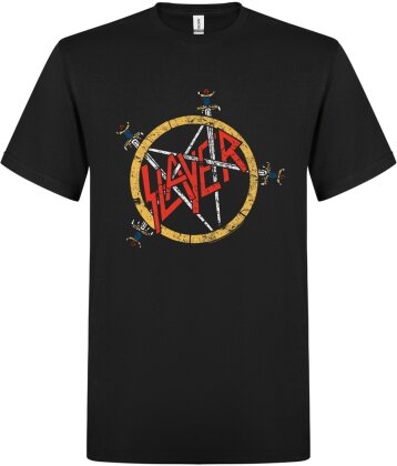 Slayer - Pentagram Distressed