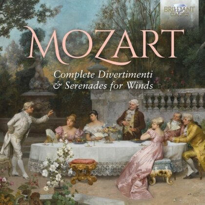Henk de Graaf, Jan Jansen, Johann Steinmann & Wolfgang Amadeus Mozart (1756-1791) - Complete Divertimenti & Serenades For Wind (7 CDs)
