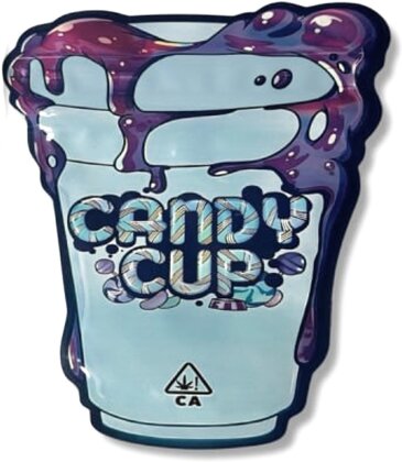 Mylar Bag Cand Cup 1pc