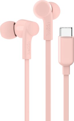 Belkin Rockstar USB-C In-Ear-Kopfhörer mit Kabel - rose