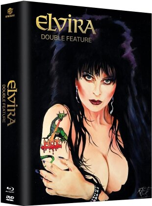 Elvira - Double Feature (Cover A, Limited Edition, Mediabook, 3 Blu-rays + 2 DVDs)
