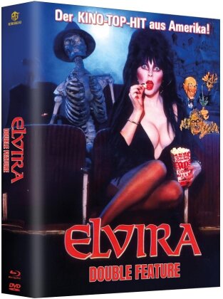 Elvira - Double Feature (Cover B, Limited Edition, Mediabook, 3 Blu-rays + 2 DVDs)