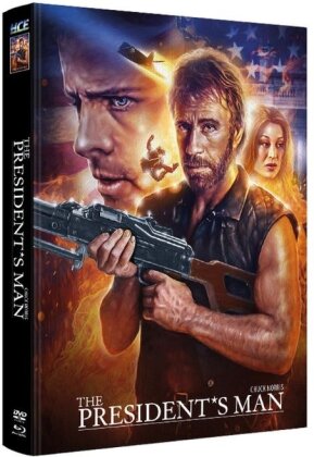 The President's Man (2000) (Wattiert, Limited Edition, Mediabook, Blu-ray + DVD)