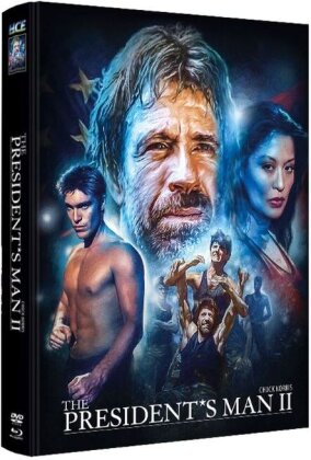 The President's Man 2 (2002) (Wattiert, Limited Edition, Mediabook, Blu-ray + DVD)