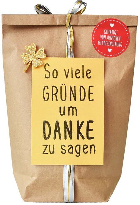 Wundertüte - So viele Gründe um Danke zu sagen