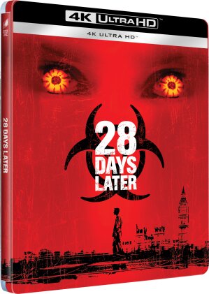 28 days later - 28 jours plus tard (2002) (Édition Limitée, Steelbook, 4K Ultra HD + Blu-ray)