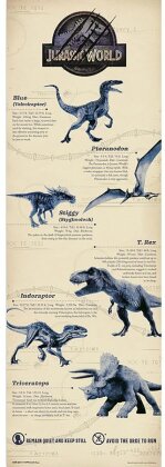 Jurassic World Türposter
