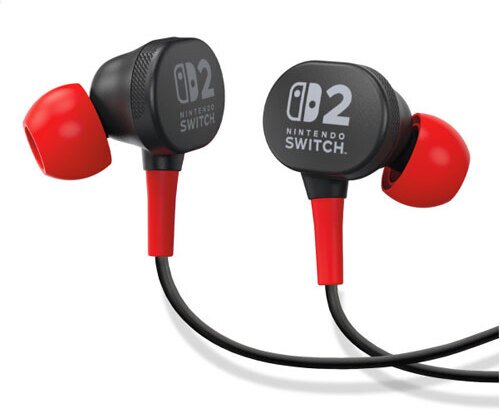 Headset wired Earbuds black PowerA