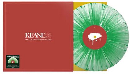 Keane - Hopes & Fears 20: Live From Mexico City (RSD 2025, Limited Edition, White / Green Vinyl, LP)