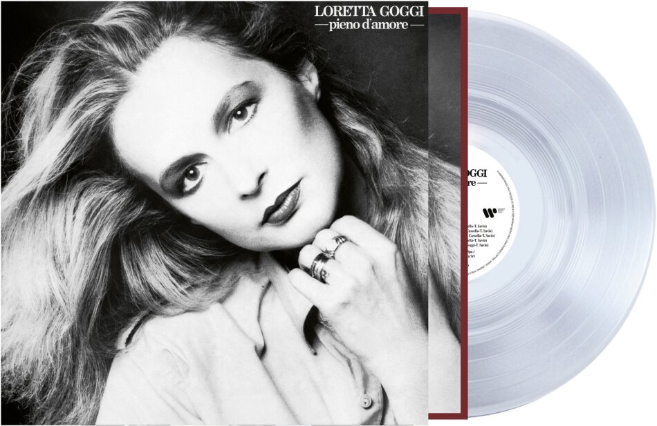 Loretta Goggi - Pieno D'amore Signed, Crystal Clear Vinyl, LP