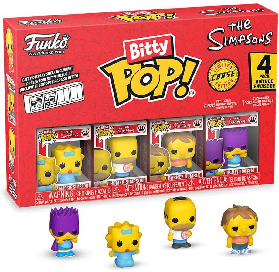Die Simpsons Bitty POP! Vinyl Figuren 4er-Pack Series 3 2 cm