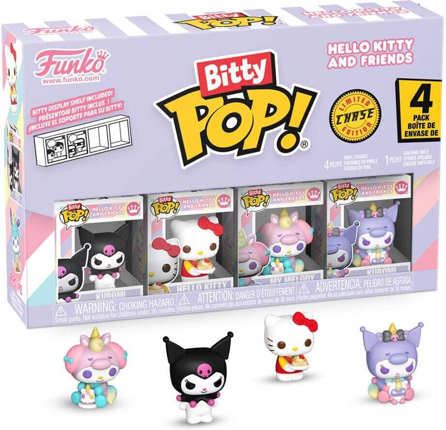 Hello Kitty and Friends Bitty POP! Vinyl Figuren 4er-Pack Series 3 2 cm