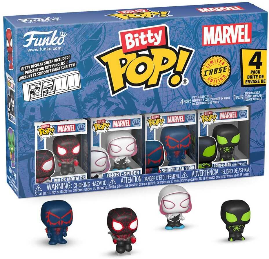 Spider-Man Bitty POP! Vinyl Figuren 4er-Pack Series 2 2 cm