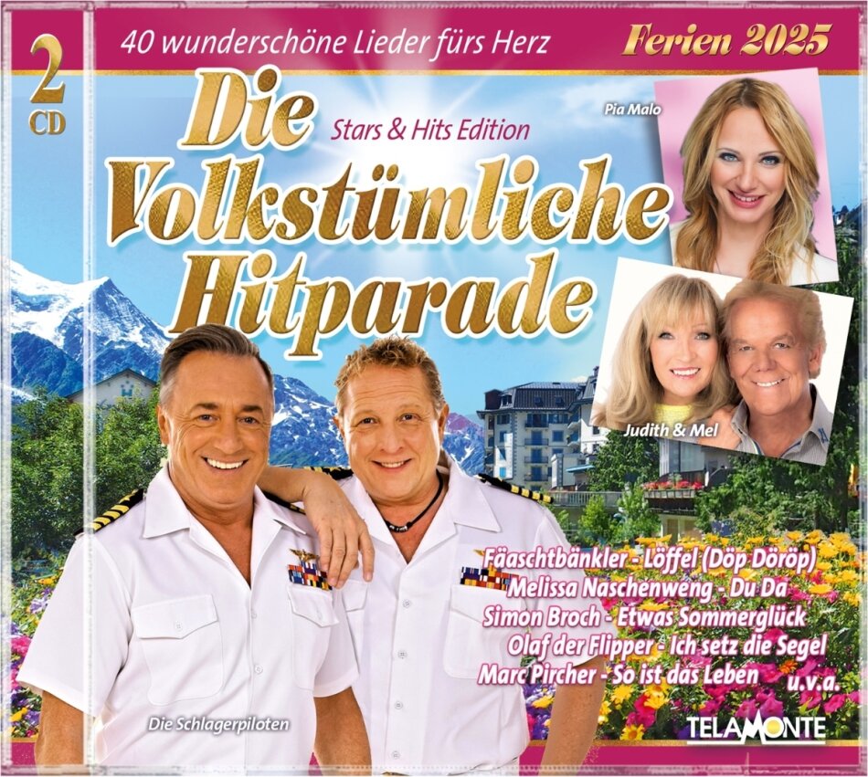 Die Volkstümliche Hitparade: Ferien 2025 2 CD