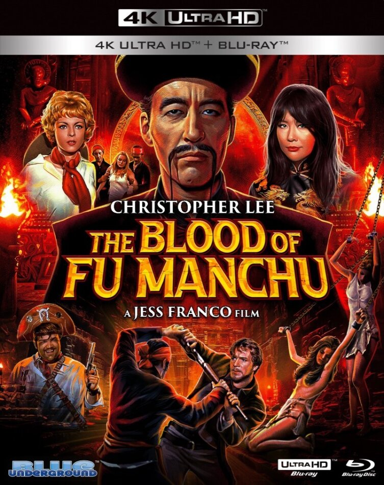 The Blood of Fu Manchu (1968) (4K Ultra HD + Blu-ray)
