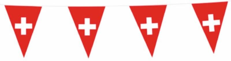 Schweiz Wimpelkette