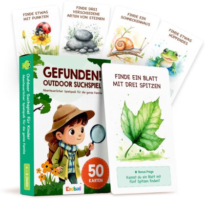 Gefunden! Outdoor Suchspiel