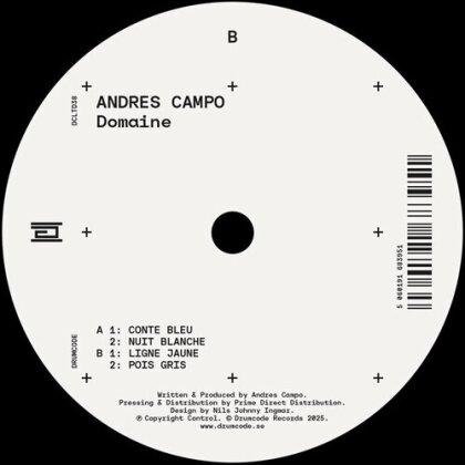 Andres Campo - Domaine (12" Maxi)