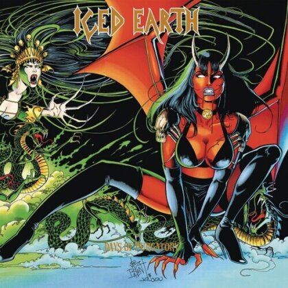 Iced Earth - Days Of Purgatory (2025 Reissue, In a Cirlce Records, Gatefold, Deluxe Edition, Silver Colored Vinyl, 3 LPs)