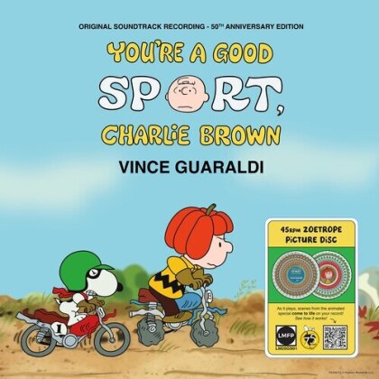 Vince Guaraldi - You're A Good Sport, Charlie Brown (2025 Reissue, 45rpm, 50th Anniversary Edition, Zoetrope Picture Disc, LP)