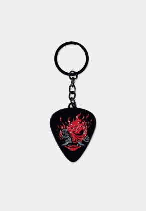 CyberPunk 2077 - Samurai Band Merch Metal Keychain