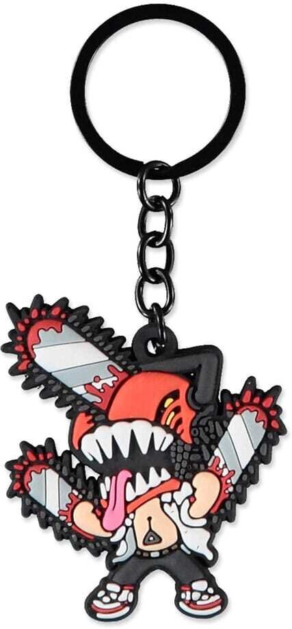 Chainsaw Man Gummi-Schlüsselanhänger Chainsaw Man