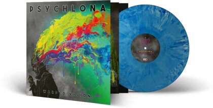 Psychlona - Warped Vision (2025 Reissue, Magnetic Eye, Gatefold, 140 Gramm, Limited Edition, Blue Vinyl, LP)
