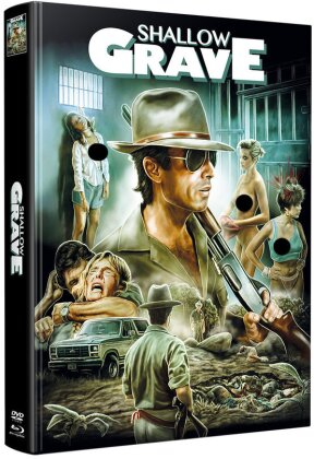 Shallow Grave (1987) (Wattiert, Limited Edition, Mediabook, Blu-ray + DVD)