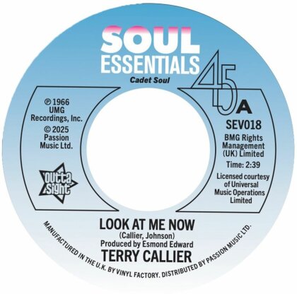 Terry Callier - Look At Me Now (Original & Alternate Take) (7" Single)