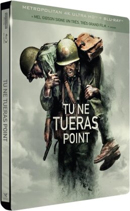 Tu ne tueras point (2016) (Limited Edition, Steelbook, 4K Ultra HD + Blu-ray)