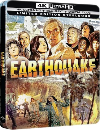 Earthquake (1974) (Limited Edition, Steelbook, 4K Ultra HD + Blu-ray)