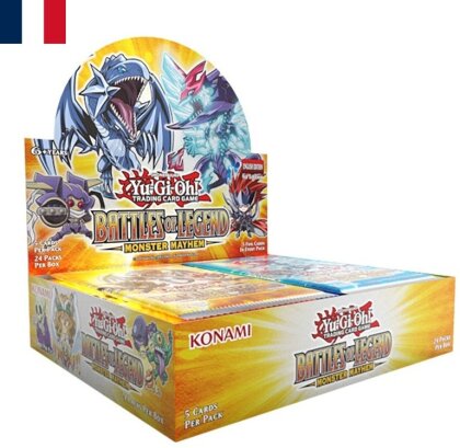 JCC - Booster - Battles of Legend : Monster Mayhem - Yu-Gi-Oh! (24 boosters) (FR) - 9 cm