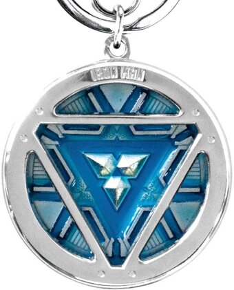 Marvel Metall-Schlüsselanhänger Iron Man Arc Reactor